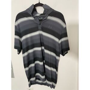 Under Armour Men's Striped XL Front Button Polo